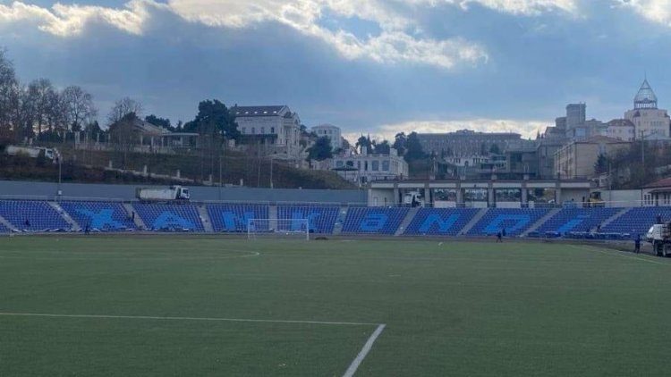    Xankəndi stadionunda təmir işləri bitmək üzrədir   