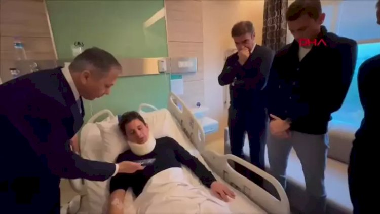    Ərdoğan meydanda döyülən hakimə zəng etdi - Video   