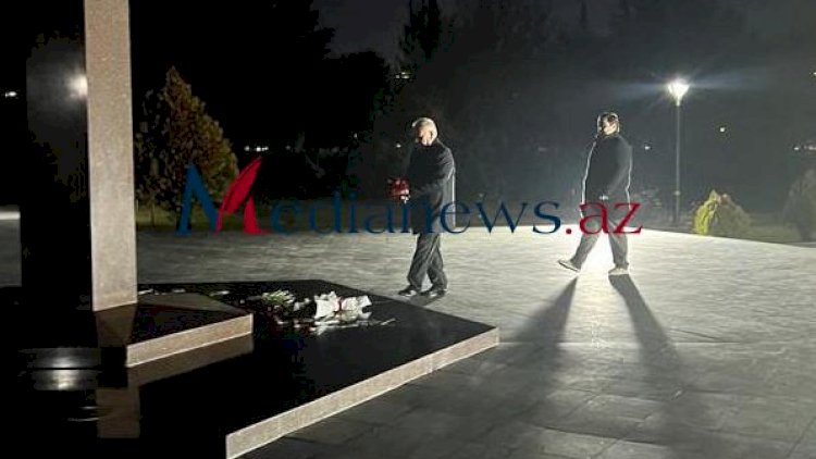 İctimaiyyətdən gizlənən Vasif Talıbov üzə çıxdı - Foto