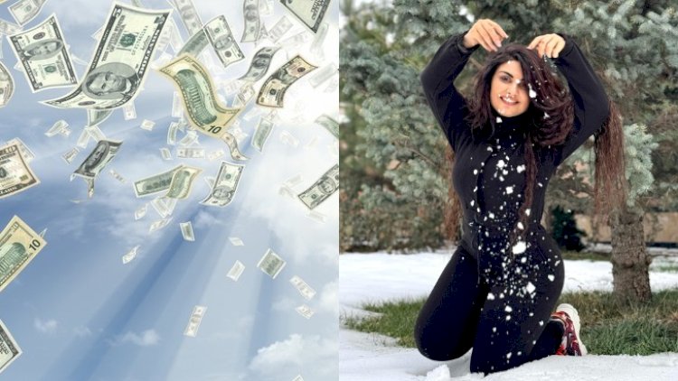    Şəbnəmi “dollar yağışı“na tutdular - VİDEO   