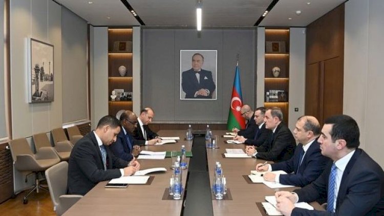    Ceyhun Bayramov İƏT rəsmisi ilə görüşdü   