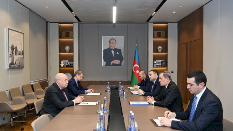    Ceyhun Bayramov Rusiya Prezidentinin xüsusi nümayəndəsi ilə görüşdü   