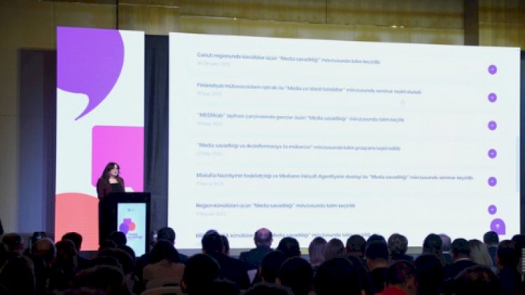    “Media savadlılığı” platformasının təqdimatı oldu   