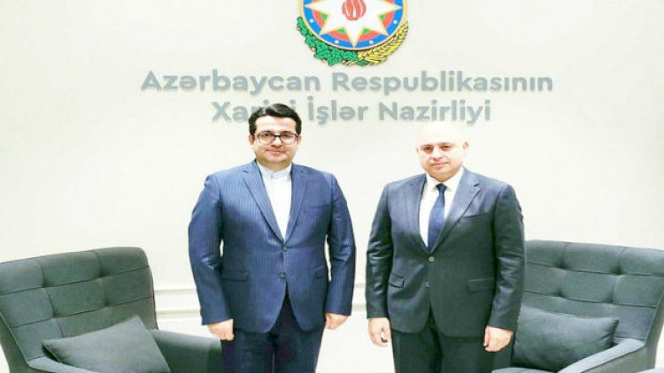    İran səfiri Azərbaycan XİN rəhbərinin müavini ilə görüşdü   