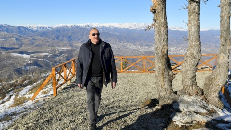    Prezident Xocalının kəndlərində olub    