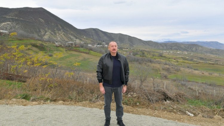    Prezident Xocalı rayonunun bir sıra kəndində olub   