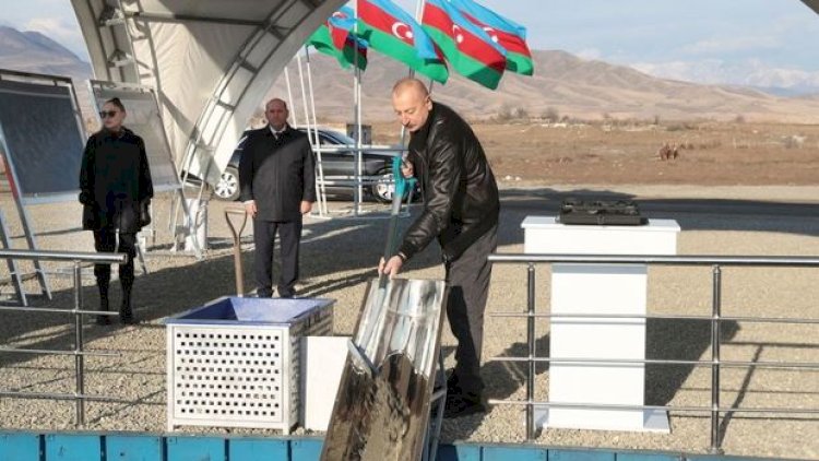    Ağdam şəhərində beşinci yaşayış kompleksinin təməli qoyuldu   