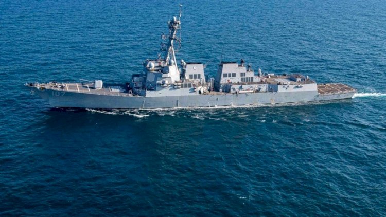    ABŞ gəmisi husilərin iki raketini vurdu    