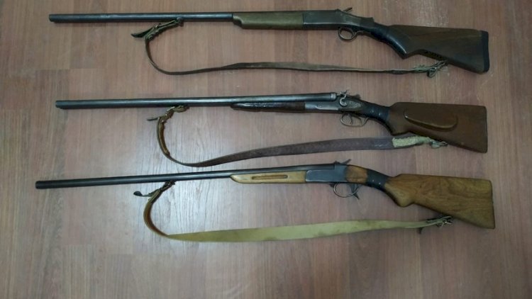    Polis bir gündə 7 silah silah müsadirə etdi   