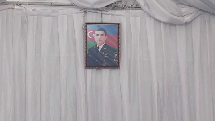    Gəncədə şəhidlə vida mərasimi keçirilir - FOTO    
