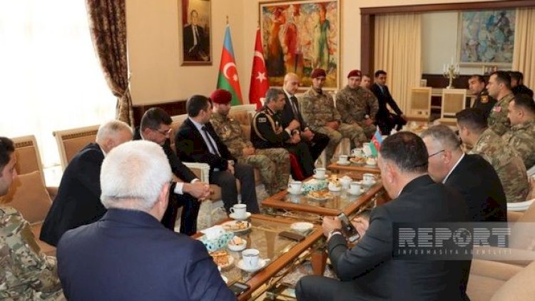    Azərbaycanın Türkiyədəki səfirliyində Vətən Müharibəsi qaziləri ilə görüş keçirildi - Fotolar   
