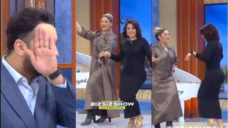    Onların studiyada rəqsi bəyənildi, paylaşıldı - Video   