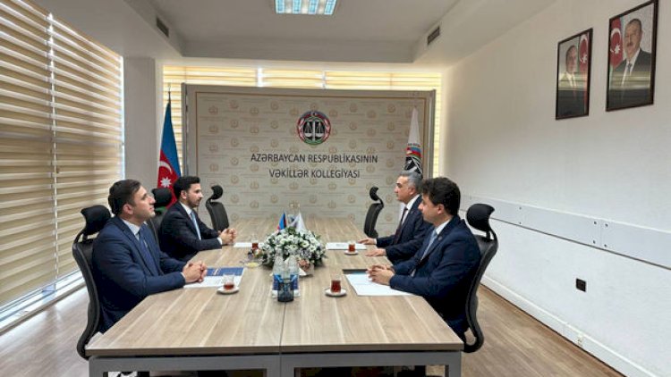    Vəkillər Kollegiyasının sədri üçüncü “Yüksəliş” müsabiqəsinin qalibi ilə görüşdü   