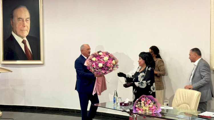    Flora Kərimova Suraxanı sakinlərinin qonağı oldu   - Fotolar