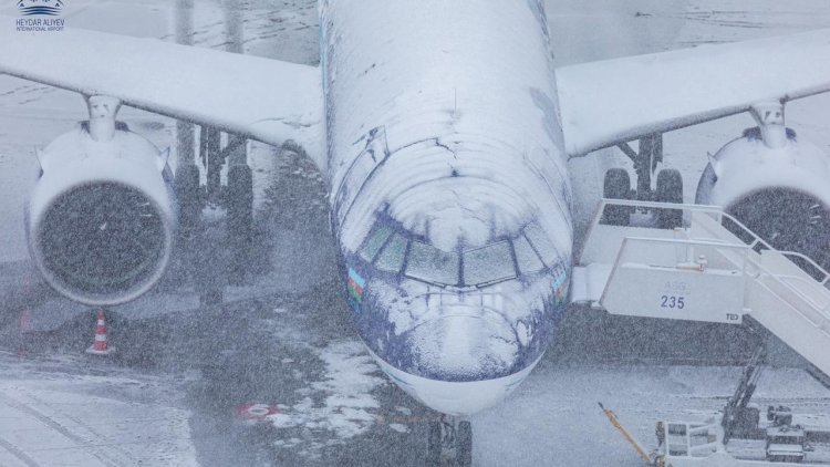    Bakı aeroportundakı son durum açıqlandı – FOTOLAR   