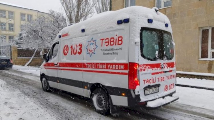    TƏBİB: Qarlı havada 60 nəfər xəsarət alıb   