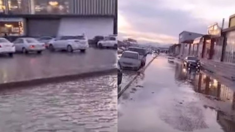    “Sədərək” Ticarət Mərkəzini su basdı - Video   