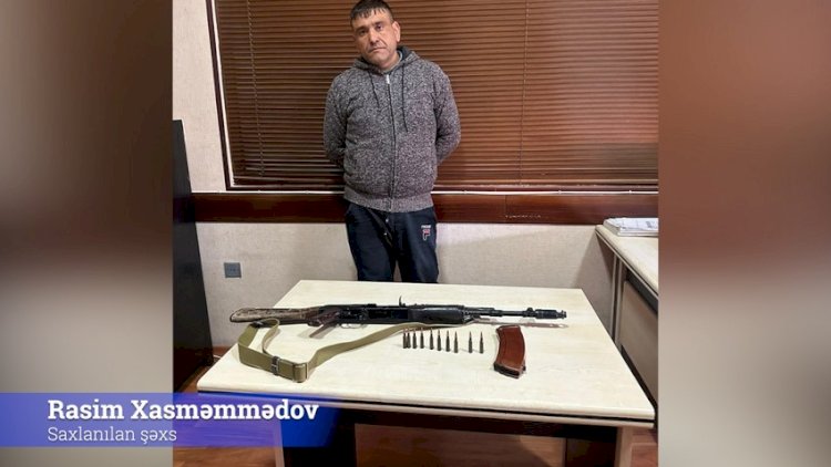    Tapdığı avtomatı polisə təhvil verməyən şəxs saxlanıldı    