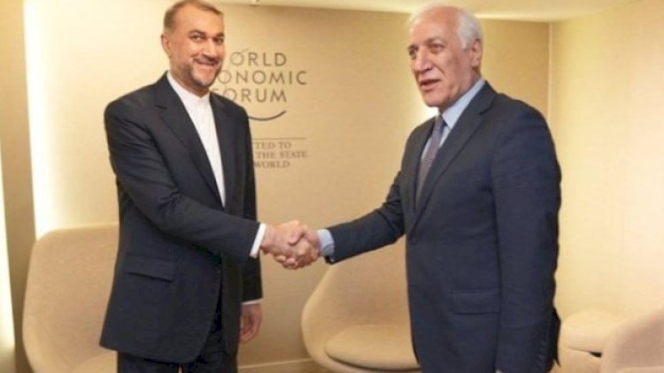    Ermənistan prezidenti Davosda İranın XİN başçısı ilə görüşüb   