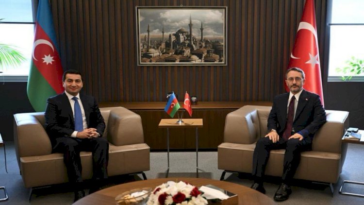    Hikmət Hacıyev Türkiyədə Fəxrəddin Altunla görüşdü   