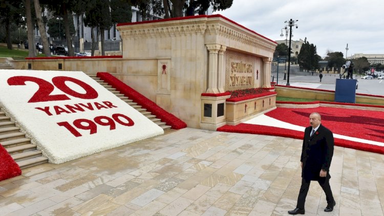    Prezident Şəhidlər xiyabanını ziyarət etdi   