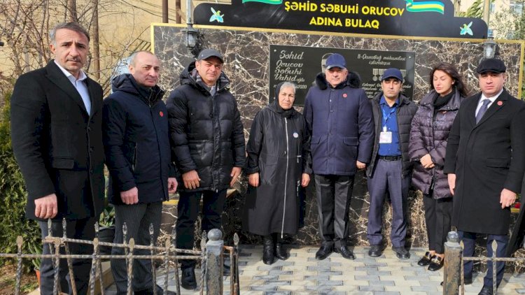    Suraxanıda şəhid doğum günündə anıldı - Fotolar   