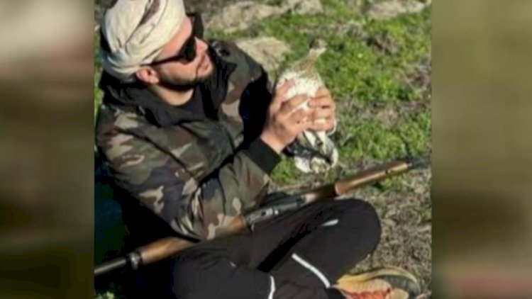    Ərəb biznesmen Azərbaycanda adı “Qırmızı kitab”a düşən quş ovladı - VİDEO   