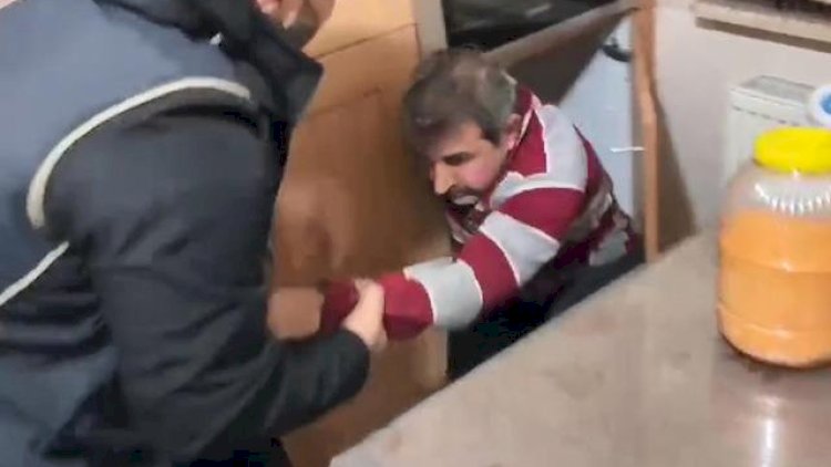    Mətbəx şkafında gizlənərkən tutuldu! – FOTOLAR   