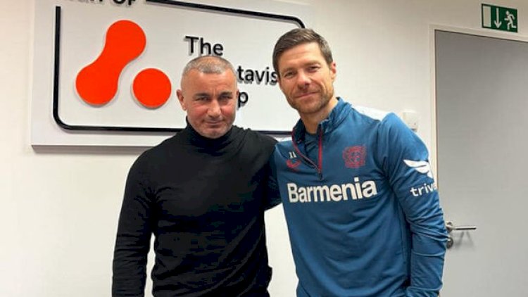    Qurban Qurbanov Almaniyada Xabi Alonso ilə görüşdü - Foto   