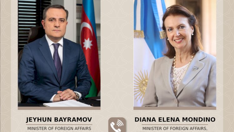    Ceyhun Bayramov argentinalı həmkarı ilə əməkdaşlıq məsələlərini müzakirə etdi   