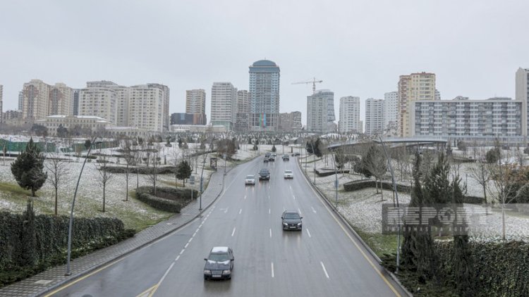    Sabah Bakıda sulu qar yağacaq    
