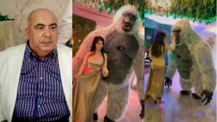    Yaşar Nurinin qızı “qorilla” ilə rəqs etdi - Video   