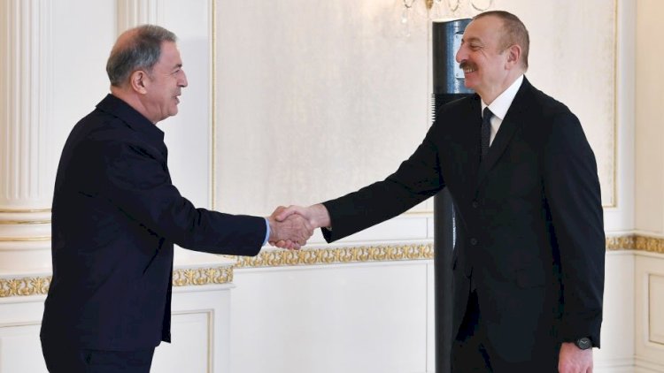    Prezident Hulusi Akarı qəbul etdi   - FOTO
