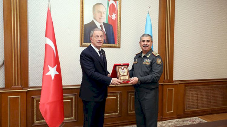    Zakir Həsənov Hulusi Akarla görüşdü - Fotolar   