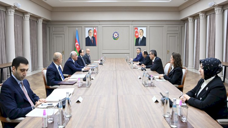    Əli Əsədov türkiyəli naziri qəbul etdi    