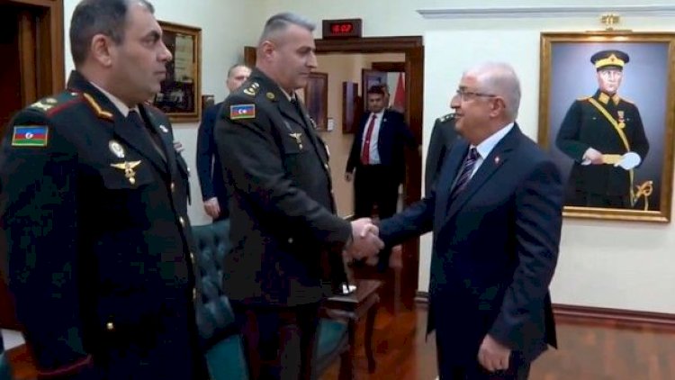    Yaşar Gülər Azərbaycan generallarını qəbul etdi - Video   