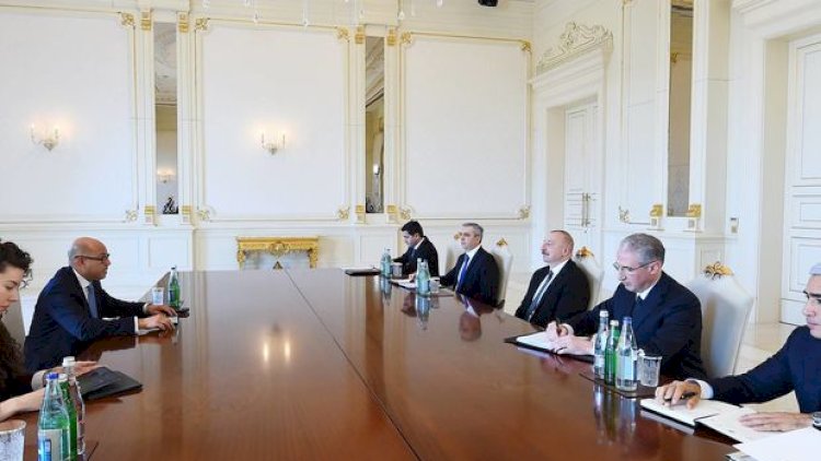    İlham Əliyev Saymon Stili qəbul etdi   