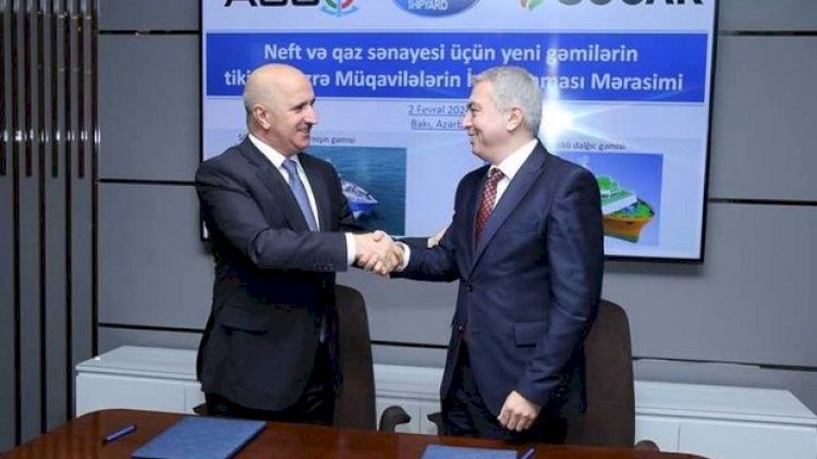    ASCO “Bakı Gəmiqayırma Zavodu” ilə yeni gəmilərin tikintisinə dair müqavilə imzaladı   