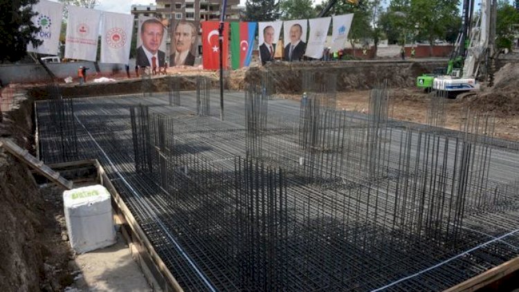    Kahramanmaraşda inşa edilən Azərbaycan məhəlləsindən yeni görüntülər - Video   