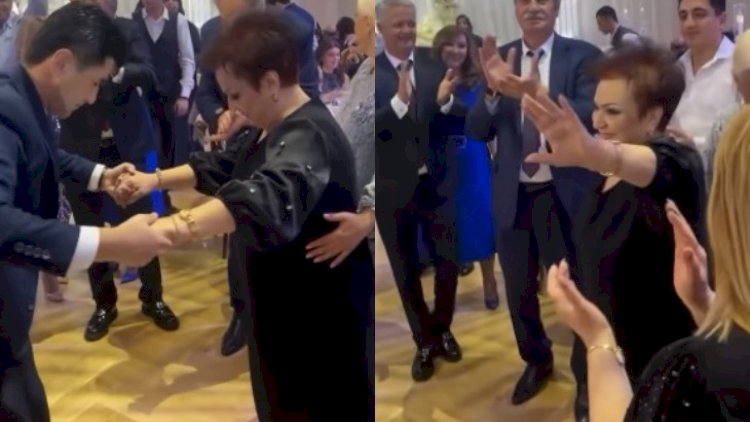    Xalq artistinin toyda rəqsi viral oldu - Video   