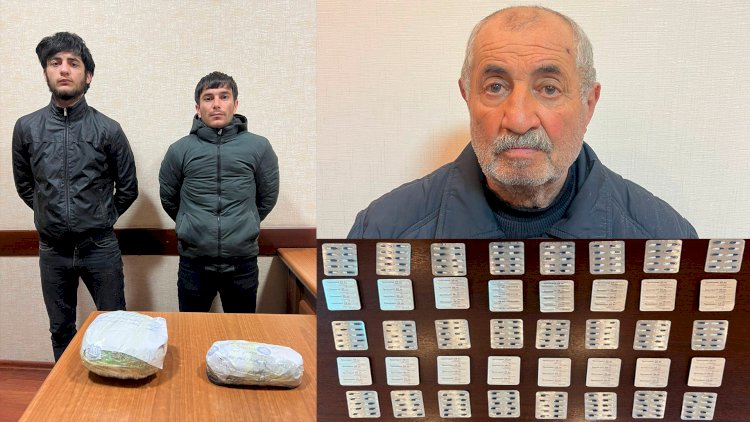    Nərimanovda 3 narkokuryer tutuldu   