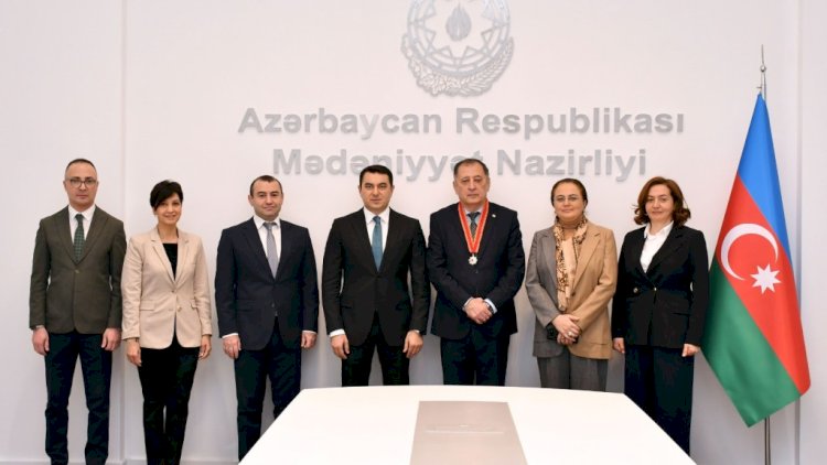    Baba Vəziroğluna “Şərəf” ordeni təqdim olundu   