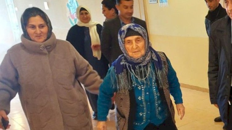    Lənkəranda 104 yaşlı nənə səs verdi    