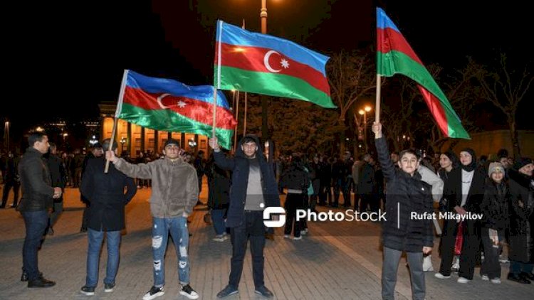    Bakıda İlham Əliyevə dəstək yürüşü keçirilir - Video   