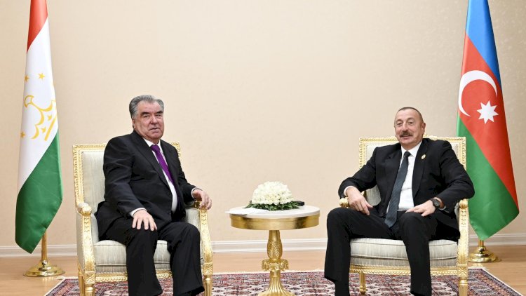    Emoməli Rəhmon Prezident İlham Əliyevə zəng etdi   