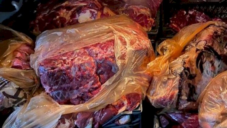    Naxçıvanda bir tona yaxın mənşəyi məlum olmayan ət aşkar edildi   