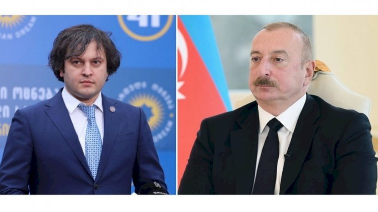    Kobaxidze Əliyevə təbrik məktubu göndərdi   