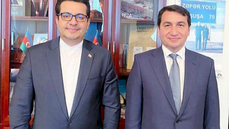    Azərbaycanla İran arasında münasibətlər müzakirə edildi   