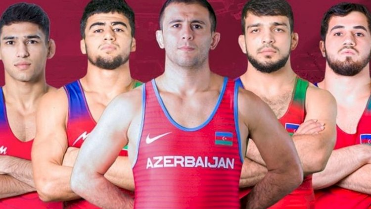    Avropa çempionatında tarixi uğura imza atan güləşçilərimiz Vətənə qayıtdı   