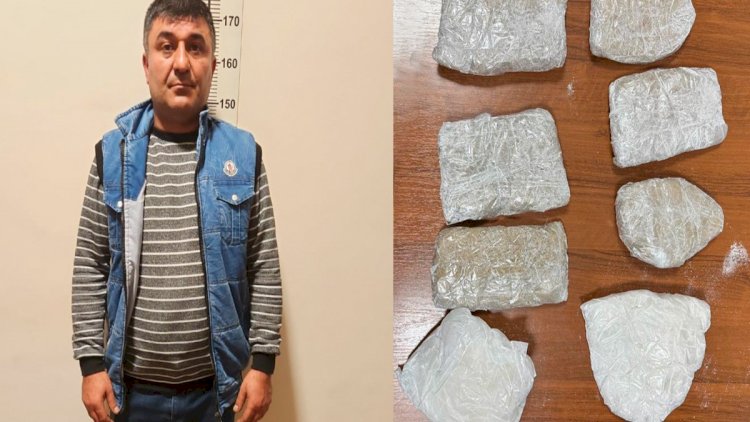    TIR sürücüsü 4 kiloqram heroinlə saxlanıldı    